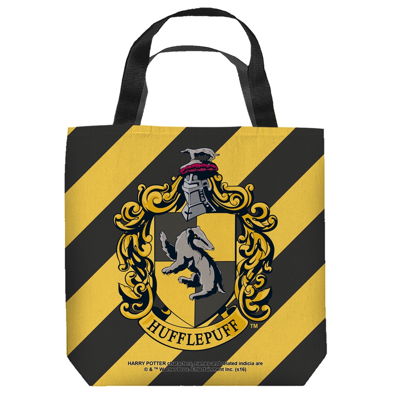 Harry Potter Hufflepuff Crest Tote Bag